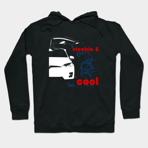 Tesla model x Hoodie by WOS